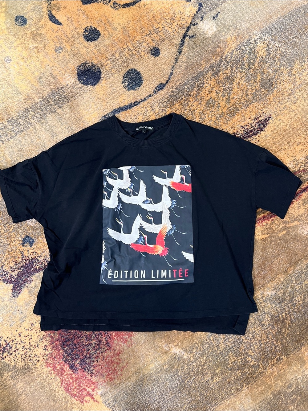 Furisode Jananese art tee Size L